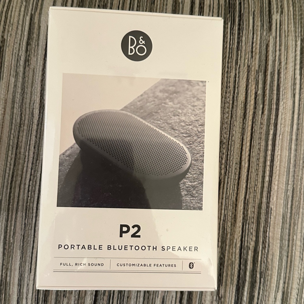P2 Portable Bluetooth Speaker - Black